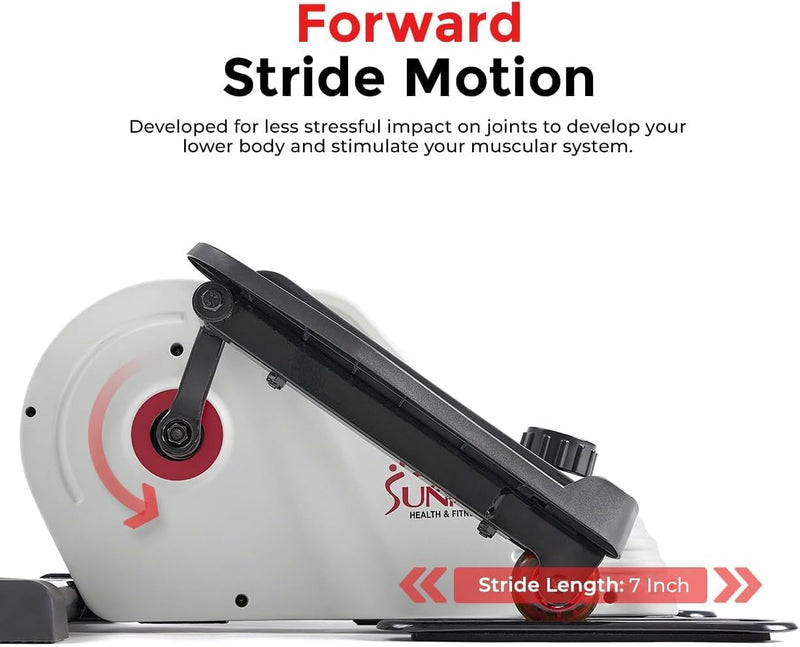 Under-Desk Pedal Elliptical Machine Leg Exerciser