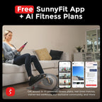 Under-Desk Pedal Elliptical Machine Leg Exerciser