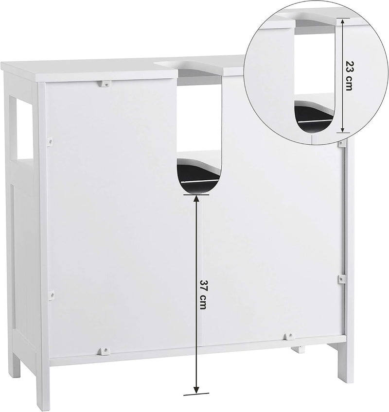 Under-Sink Cabinet Without Sink Storage Lots of Space