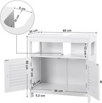 Under-Sink Cabinet Without Sink Storage Lots of Space