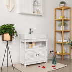 Under-Sink Cabinet Without Sink Storage Lots of Space
