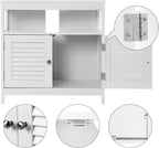 Under-Sink Cabinet Without Sink Storage Lots of Space