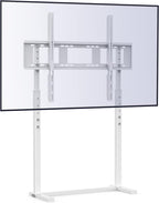 Floor TV Stand with Bracket: Free Standing Trolley