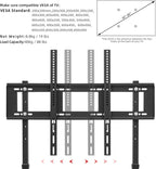 Floor TV Stand with Bracket: Free Standing Trolley