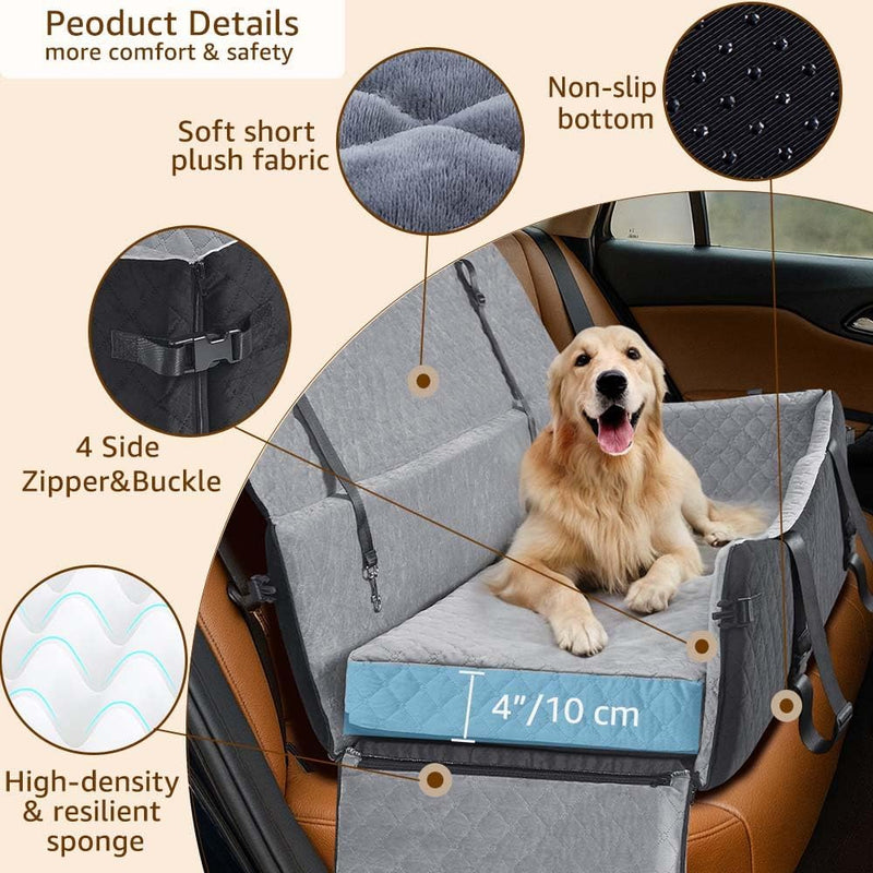 Dog Car Seat for Medium Large Dogs Up