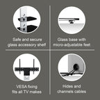 Universal Column TV Stand for 32 to 65