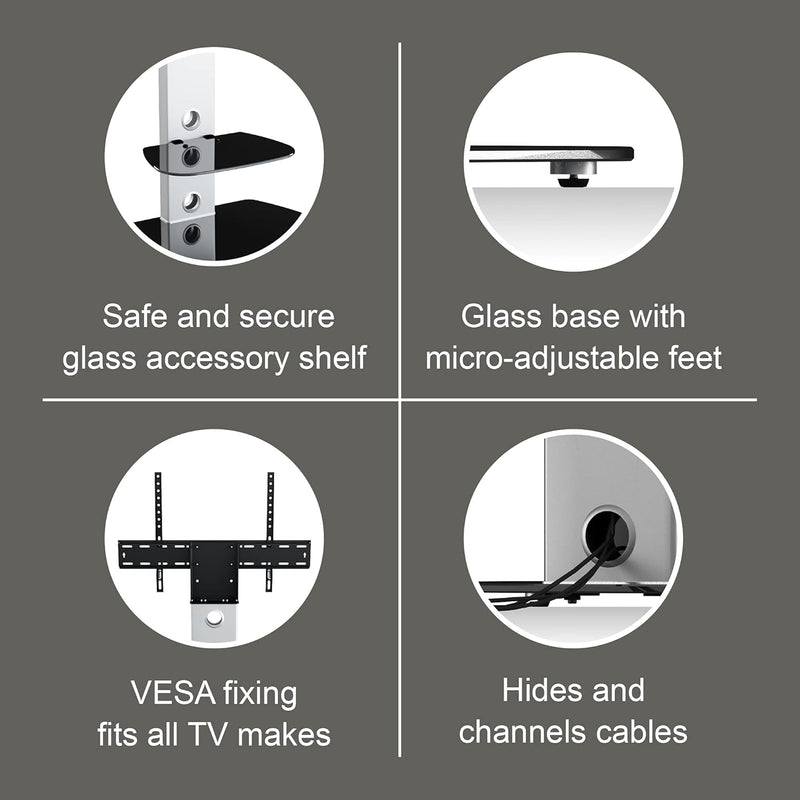 Universal Column TV Stand for 32 to 65