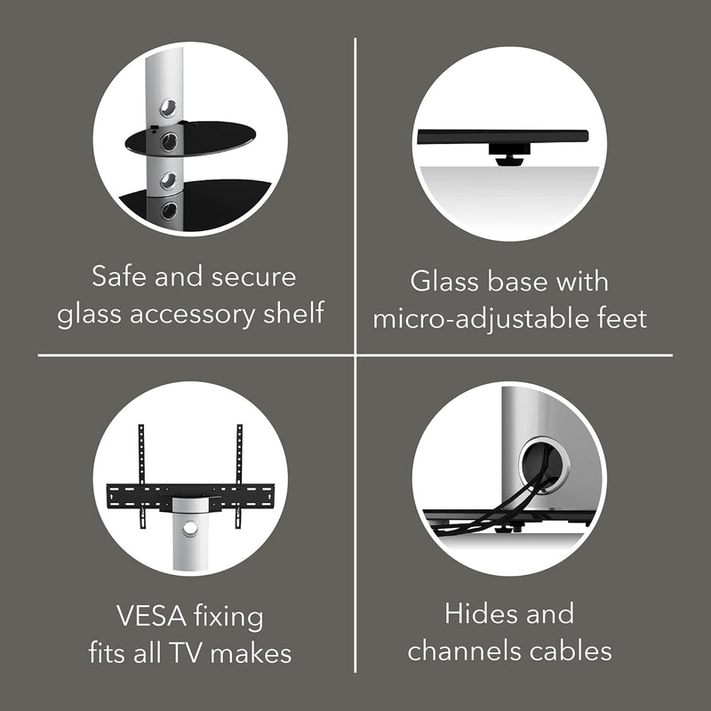 Universal Column TV Stand for 32 to 65