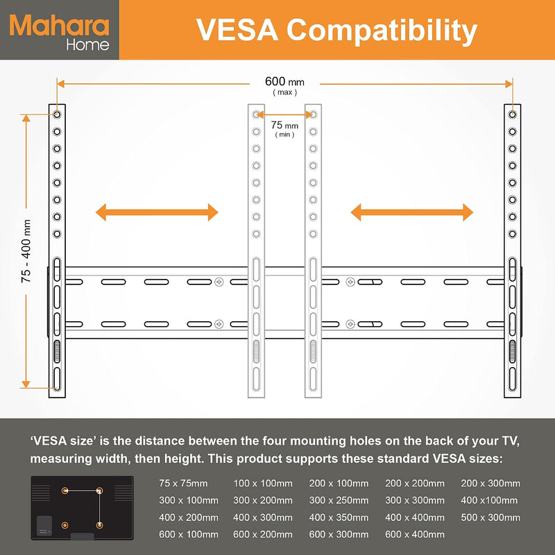 Universal Column TV Stand for 32 to 65