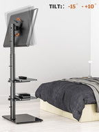 Universal Floor TV Stand with Swivel Mount
