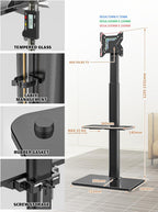 Universal Floor TV Stand with Swivel Mount