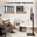 Universal Floor TV Stand with Swivel Mount