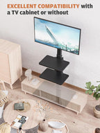 Universal Floor TV Stand with Swivel Mount