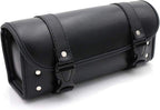 Universal Motorcycle Bag PU Leather Motorbike Saddle Storage