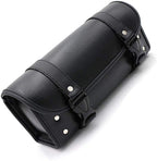 Universal Motorcycle Bag PU Leather Motorbike Saddle Storage