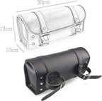 Universal Motorcycle Bag PU Leather Motorbike Saddle Storage