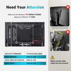Universal Swivel TV Stand for 17-43 Inch Screens