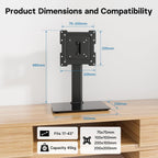 Universal Swivel TV Stand for 17-43 Inch Screens