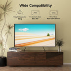 Universal TV Stand 65 Inch Metal Feet Legs