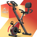 Folding Exercise Bike with 16-Level Adjustable Magnetic