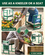 Upgraded Garden Kneeler and Seat with 500lb Frame