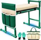 Upgraded Garden Kneeler and Seat with 500lb Frame