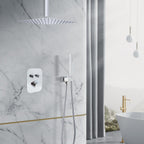 Upgraded Thermostatic Shower System with 10" Rain Head