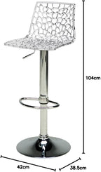 Upon Spider Gas Adjustable Barstool 38.5 X 42