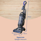 Upright Vacuum Cleaner Hypermax Multi-Surface Compatibility