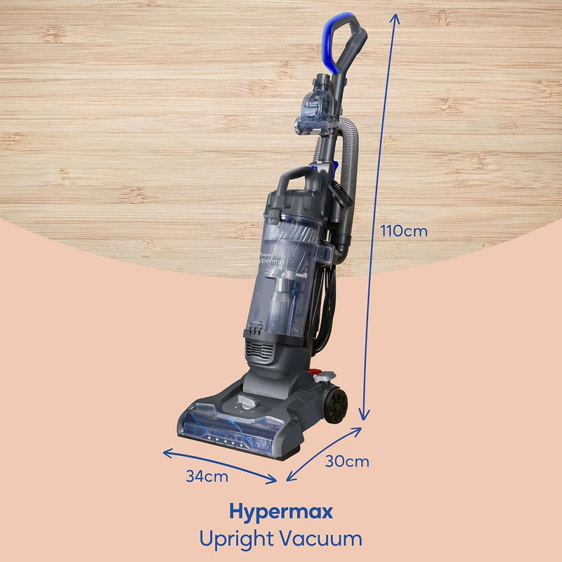 Upright Vacuum Cleaner Hypermax Multi-Surface Compatibility