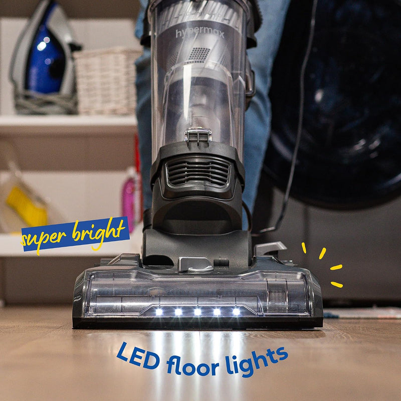 Upright Vacuum Cleaner Hypermax Multi-Surface Compatibility