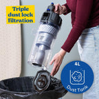 Upright Vacuum Cleaner Hypermax Multi-Surface Compatibility