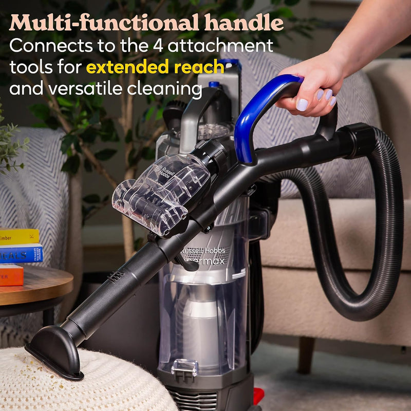 Upright Vacuum Cleaner Hypermax Multi-Surface Compatibility