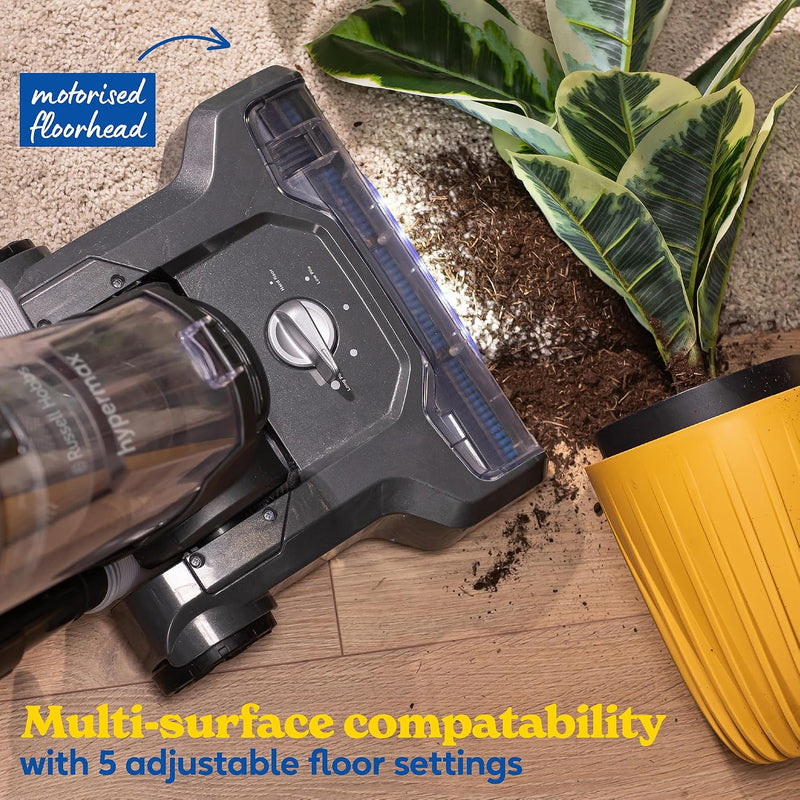 Upright Vacuum Cleaner Hypermax Multi-Surface Compatibility