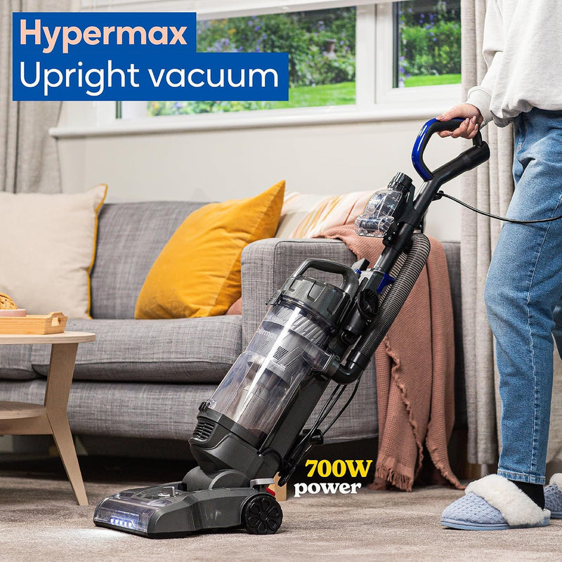 Upright Vacuum Cleaner Hypermax Multi-Surface Compatibility