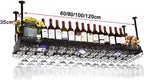 Upside Down Wine Rack Simple Style Iron Hanging