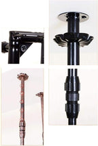 Upside Down Wine Rack Simple Style Iron Hanging