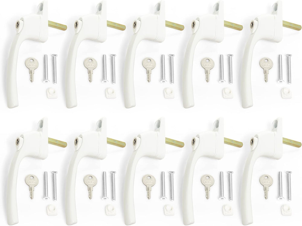 Upvc Window Handle in 10 Pieces Locking Universal