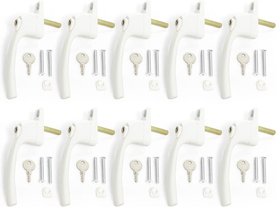 Upvc Window Handle in 10 Pieces Locking Universal