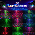 Uraqt Dj Disco Party Light Northern Lights USB