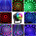 USB Disco Ball Lights for Parties Rotating Dj (Set of 2)