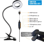 USB LED Desk Lamp Clip on Light 3