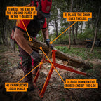 Ush Ultimate Log Sawhorse for 6m Logs