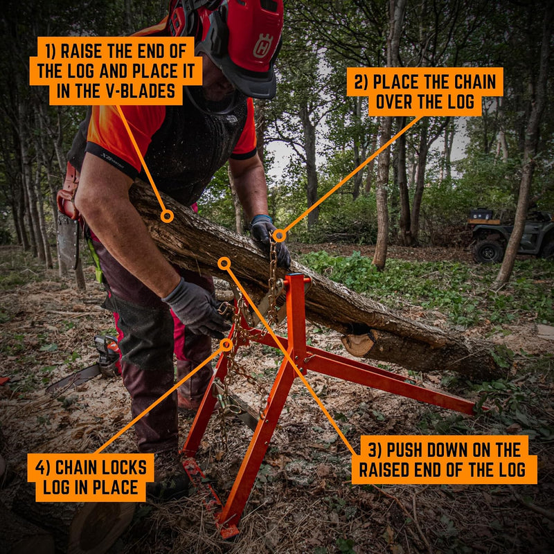 Ush Ultimate Log Sawhorse for 6m Logs