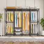 V40 Heavy Duty Clothes Rail with Shelves 193