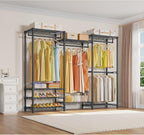 V5 Heavy Duty Clothes Rack Portable Closet Wardrobe