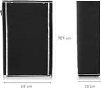 Valentin Shoe Rack Storage Unit 161x88x30CM Fabric (Set of 1)
