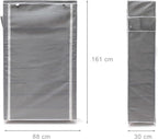 Valentin Shoe Rack Storage Unit 161x88x30CM Fabric (Set of 1)