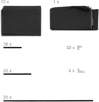 Valentin Shoe Rack Storage Unit 161x88x30CM Fabric (Set of 1)
