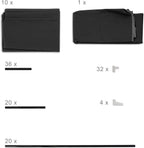 Valentin Shoe Rack Storage Unit 161x88x30CM Fabric (Set of 1)